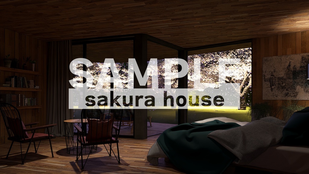 【動く背景】さくら咲く。春を感じる部屋