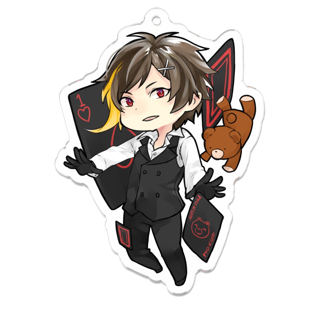 つきのわさん*アクリルキーホルダー 禁断少女プラスA Ver.