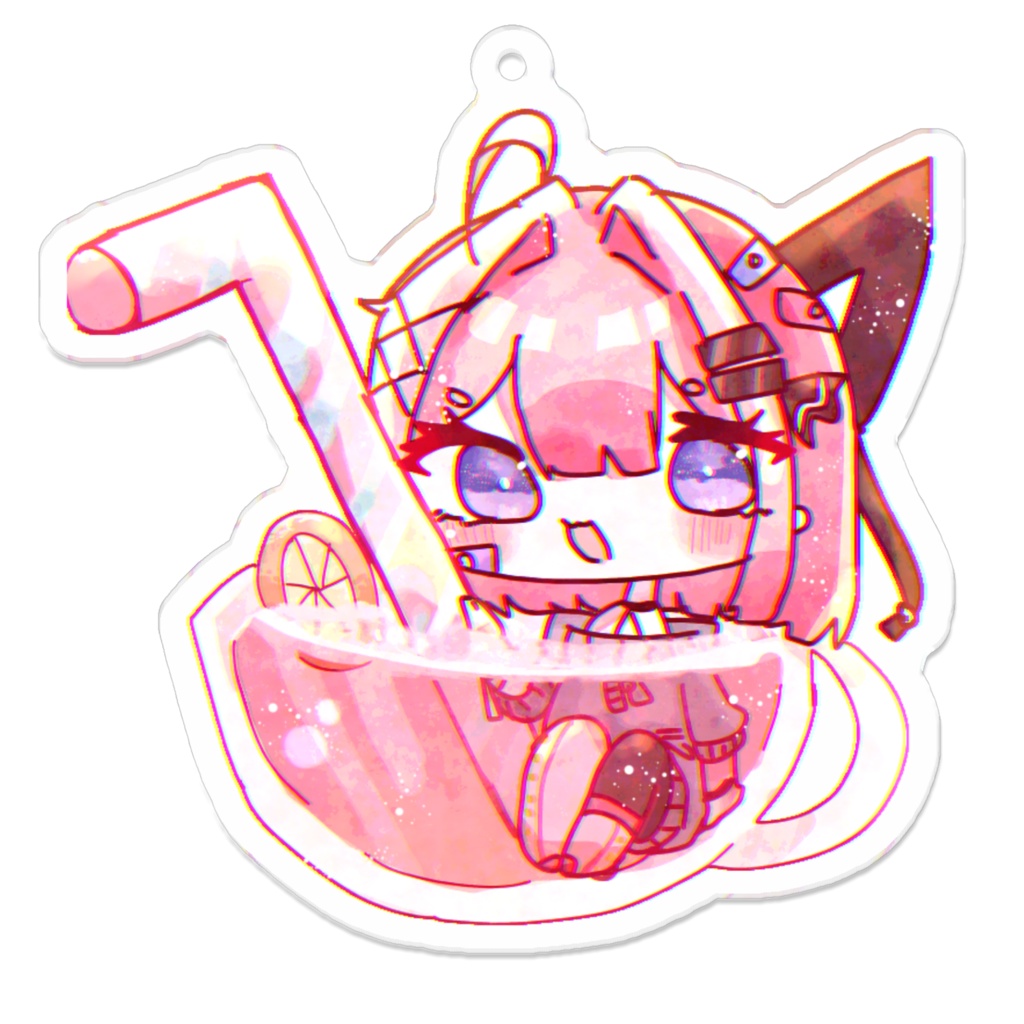 すいせい!アクリルキーホルダー