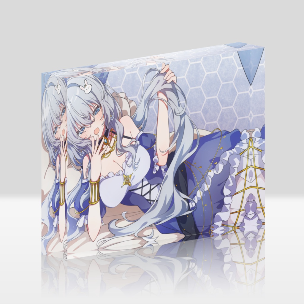 兎杜エメ 2周年記念 アクリルブロック