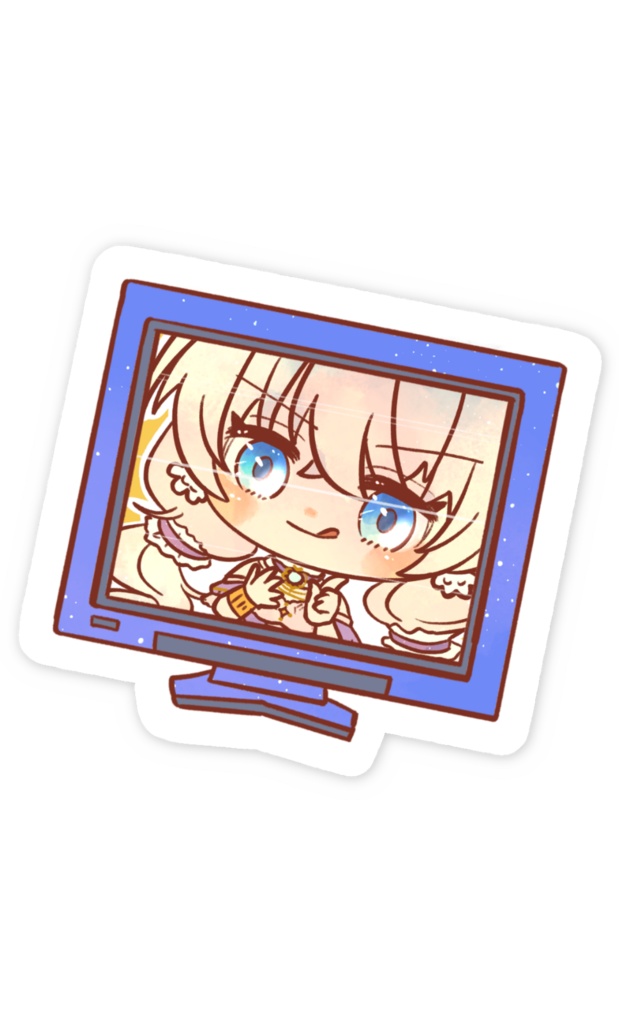 兎杜エメ 2周年記念 ステッカー