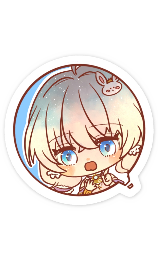 兎杜エメ 2周年記念 ステッカー