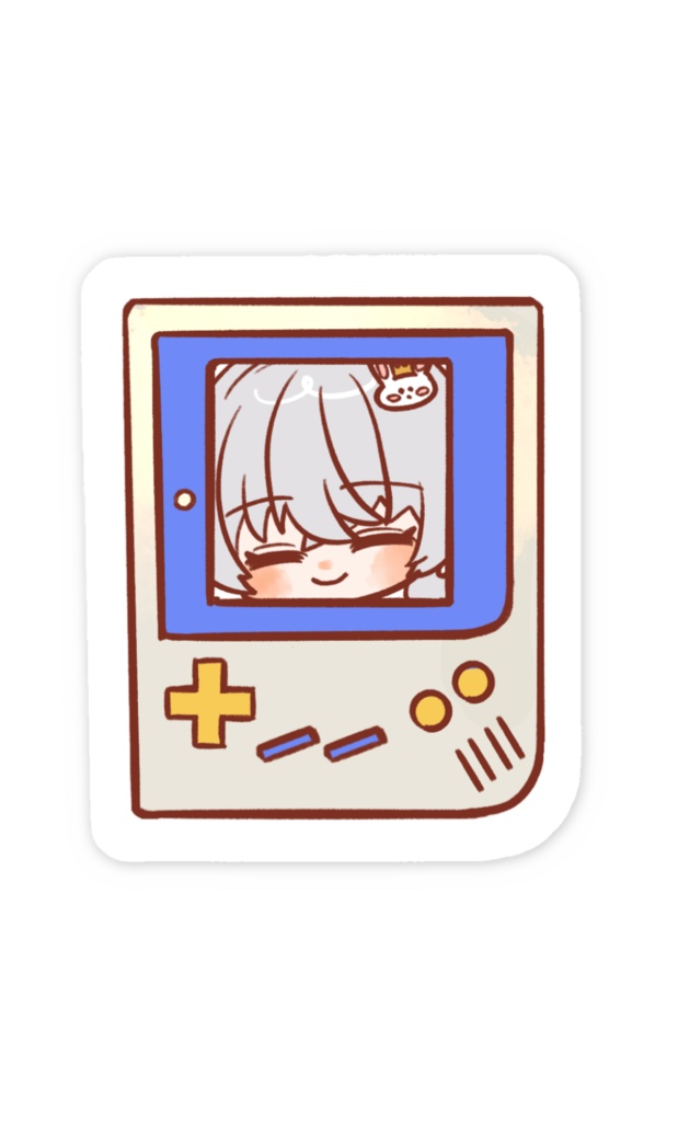 兎杜エメ 2周年記念 ステッカー