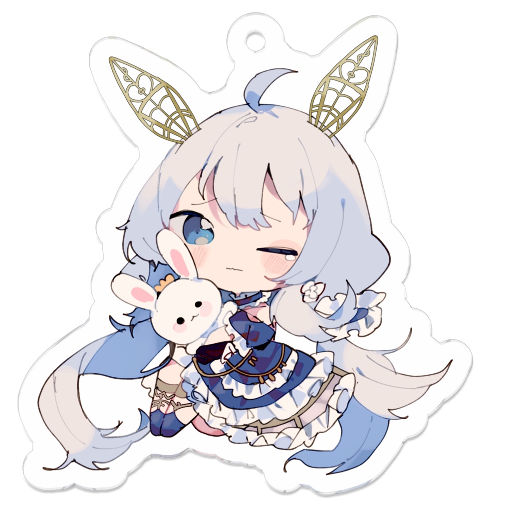 兎杜エメ 2周年記念 アクリルキーホルダー