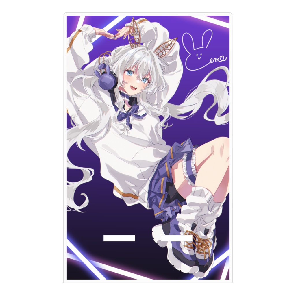 兎杜エメ 3周年記念 アクリルスマホスタンド