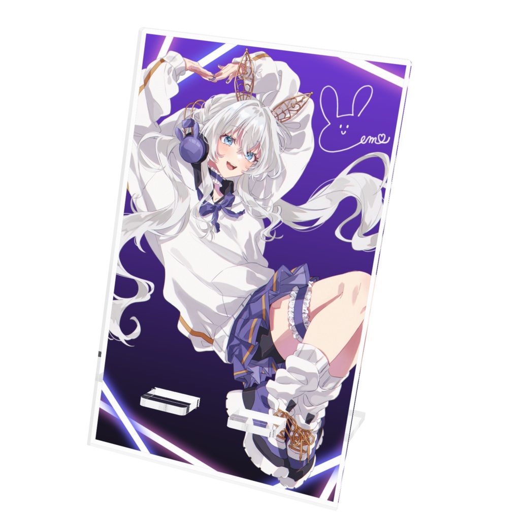 兎杜エメ 3周年記念 アクリルスマホスタンド