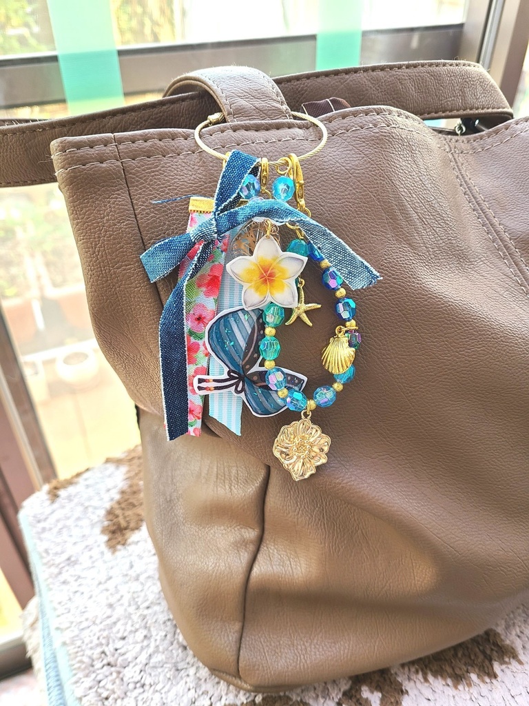 塩見周子SSR『ブルー・ホライゾン』イメージキーホルダー