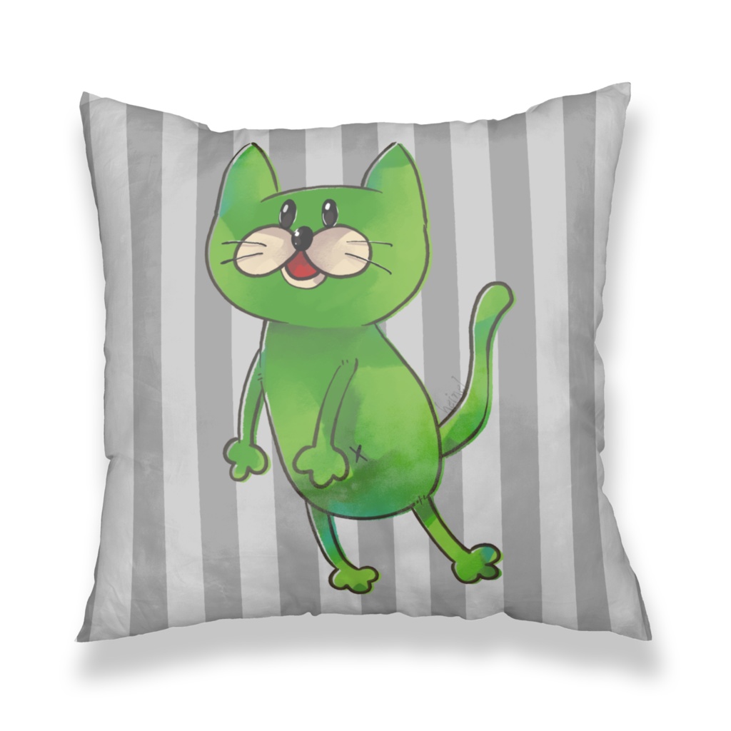 ねこクッションカバー