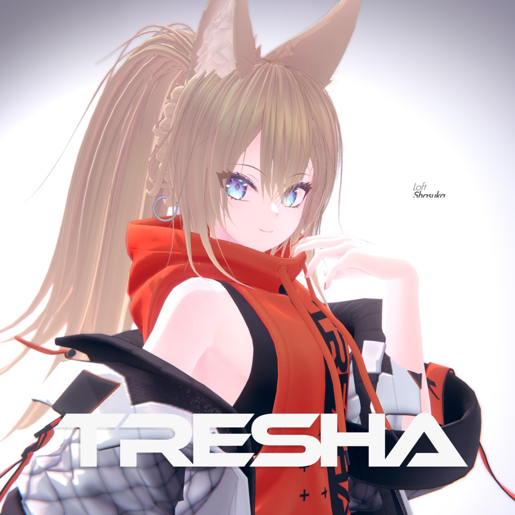 オリジナル3Dモデル 「TRESHA / トレーシャ」 ver.1.3.2.1