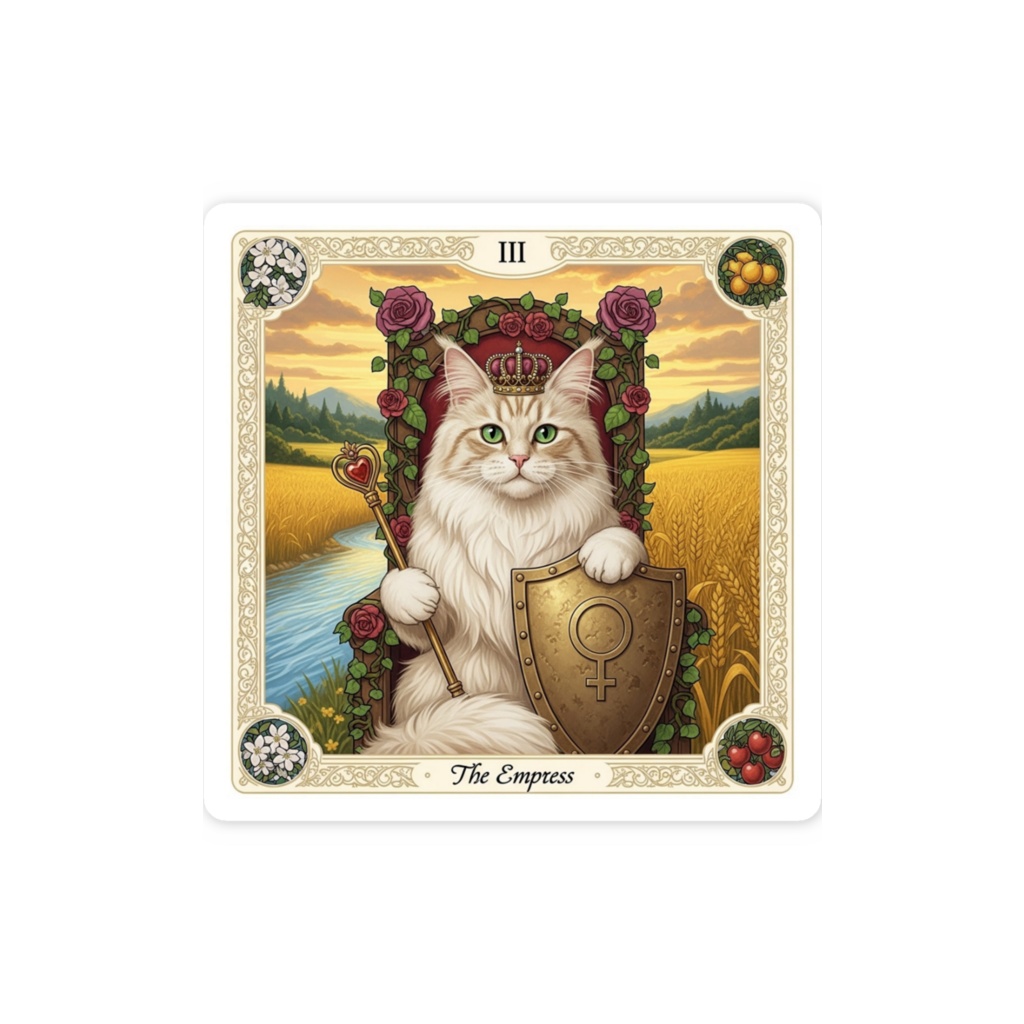 【猫タロット】THE EMPRESS