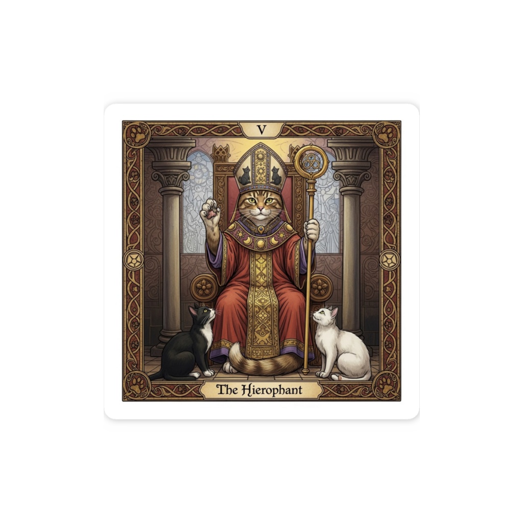 【猫タロット】THE HIEROPHANT