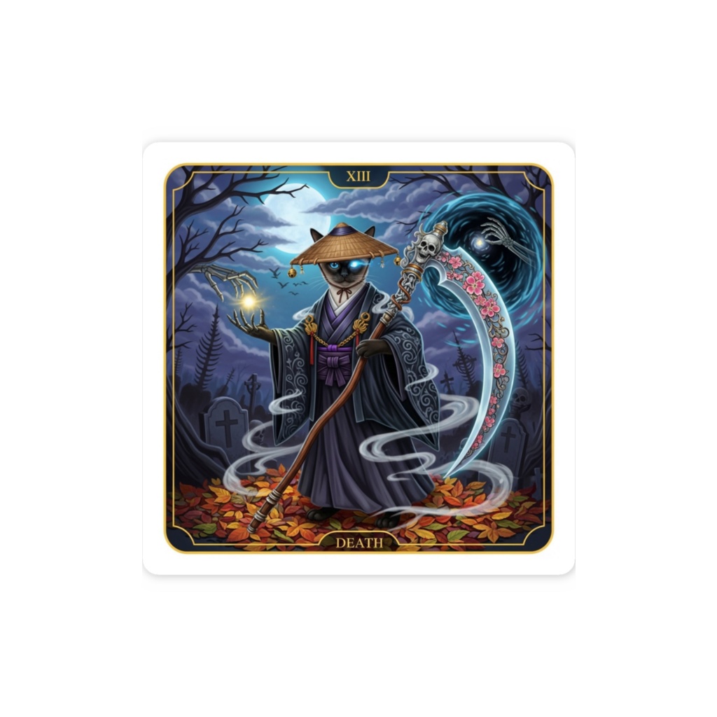 【猫タロット】DEATH