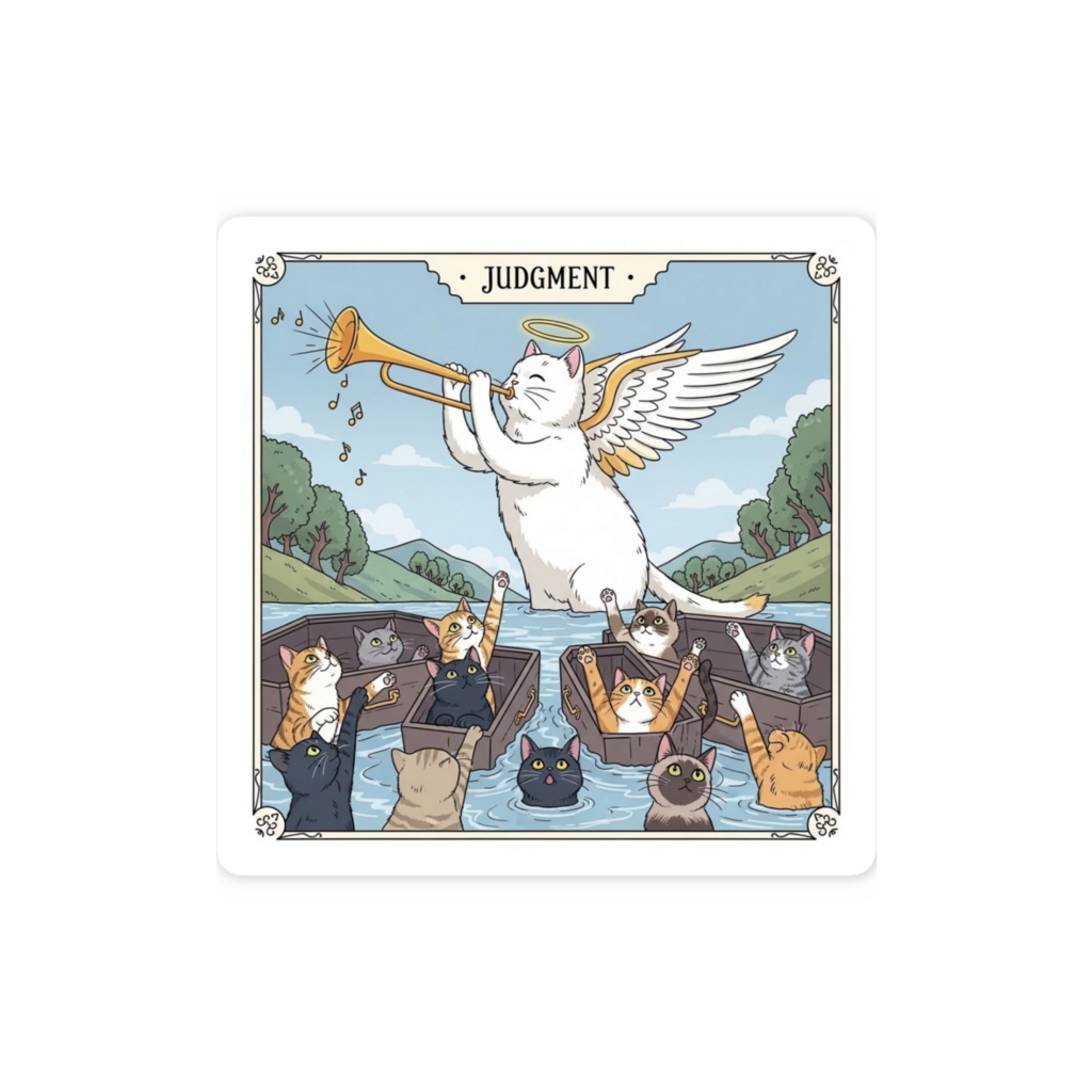 【猫タロット】JUDGEMENT