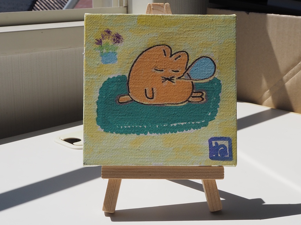 ねこうさぎさん(おひるね)