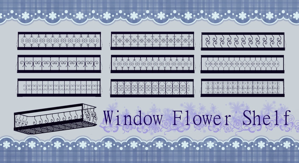 KTNK Wrought iron furniture set