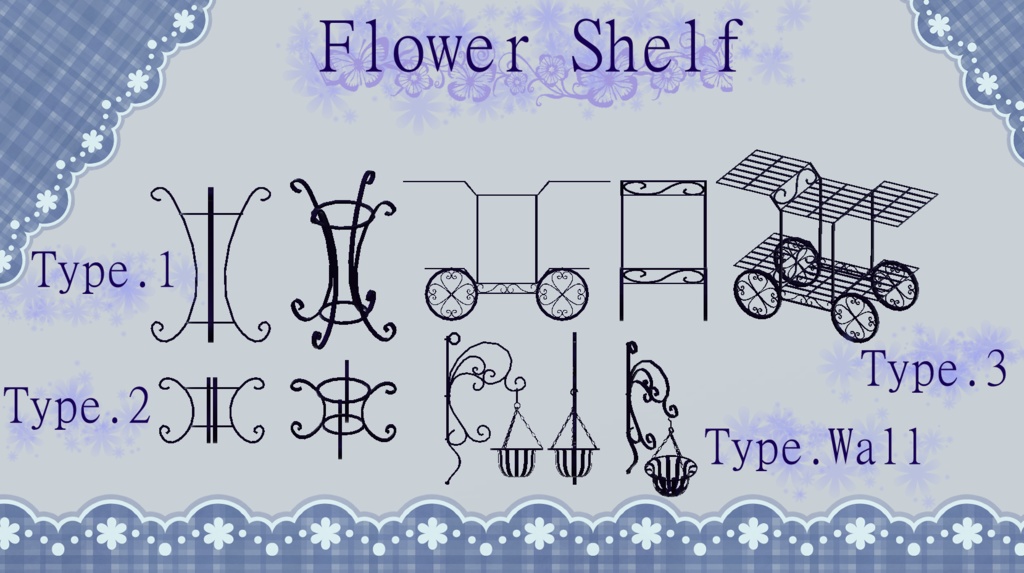 KTNK Wrought iron furniture set