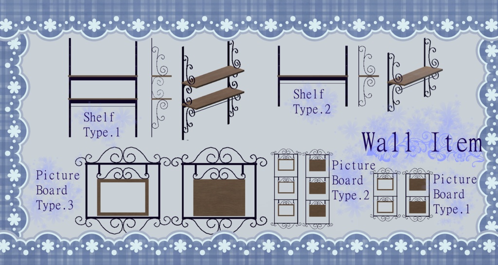 KTNK Wrought iron furniture set