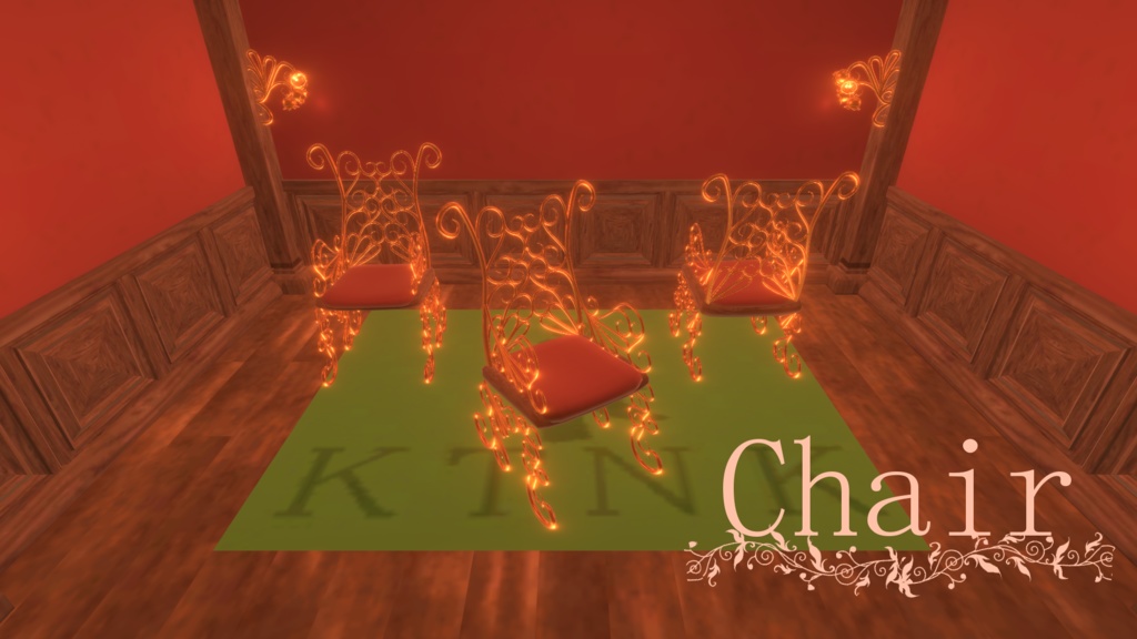 KTNK Wrought Iron Fumiture Suzuran