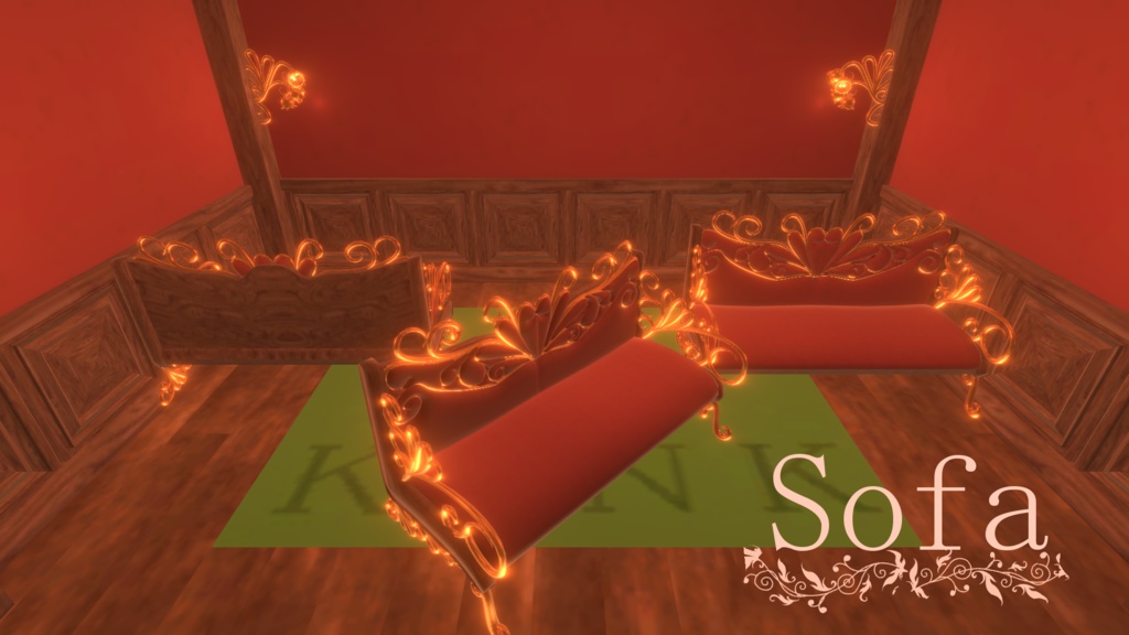 KTNK Wrought Iron Fumiture Suzuran