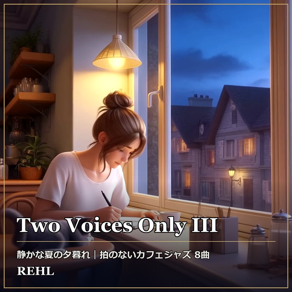 【著作権フリーBGM】拍のないカフェジャズ 8曲 第3集｜作業・勉強・店舗用 Two Voices Only III