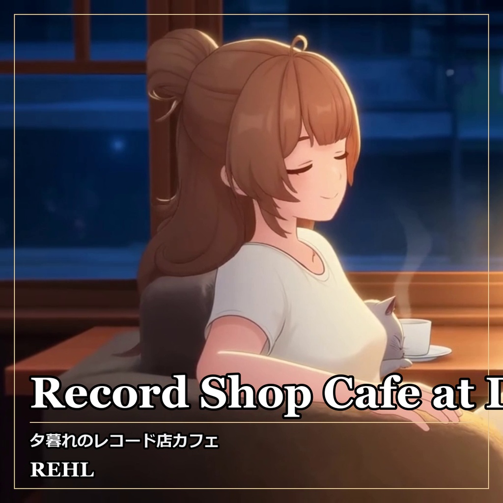【カフェBGM】夕暮れのレコード店カフェ 8曲｜カフェ・ジャズ Lo-fi 著作権フリー・商用利用OK
