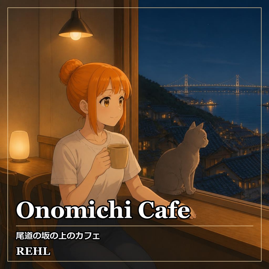 【著作権フリー】尾道の坂の上のカフェ｜カフェ・ジャズ Lo-fi 8曲（Onomichi Cafe）