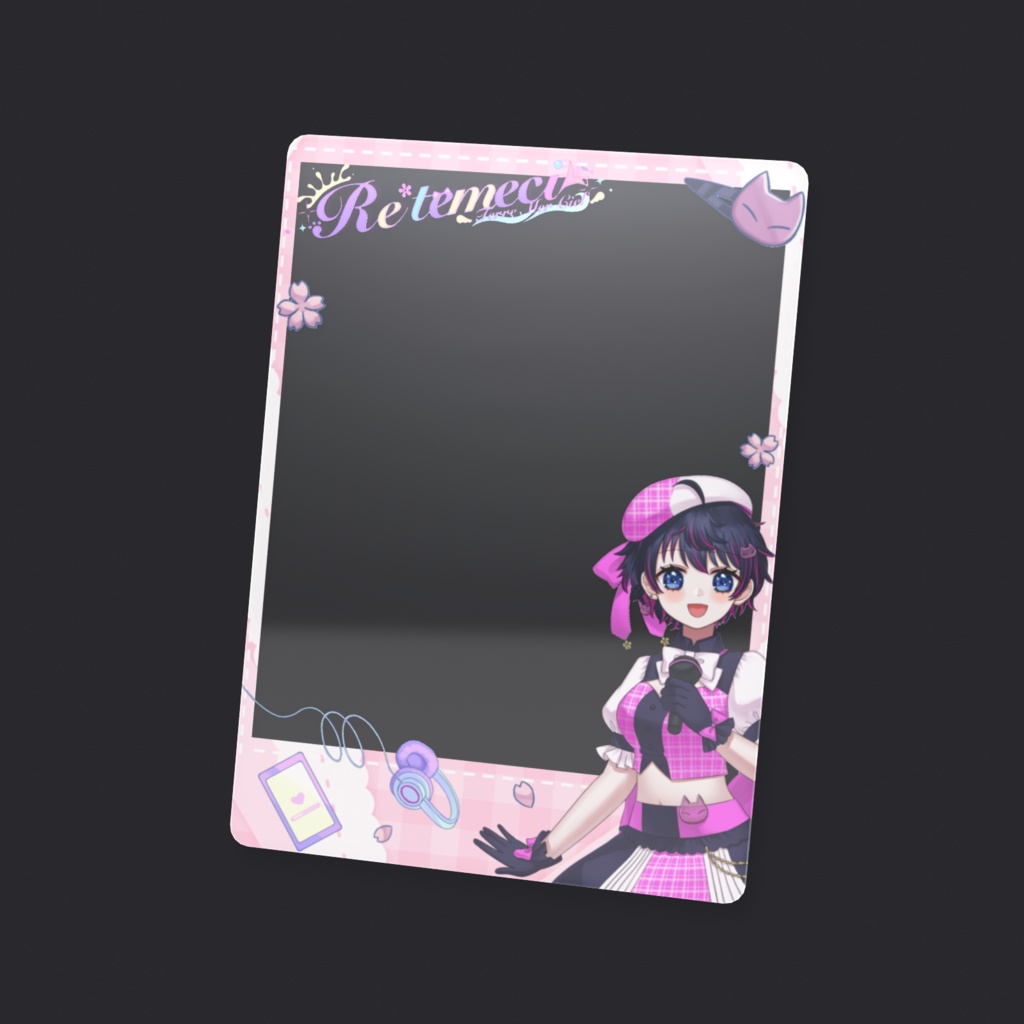 おでかけフォトフレーム(咲楽)