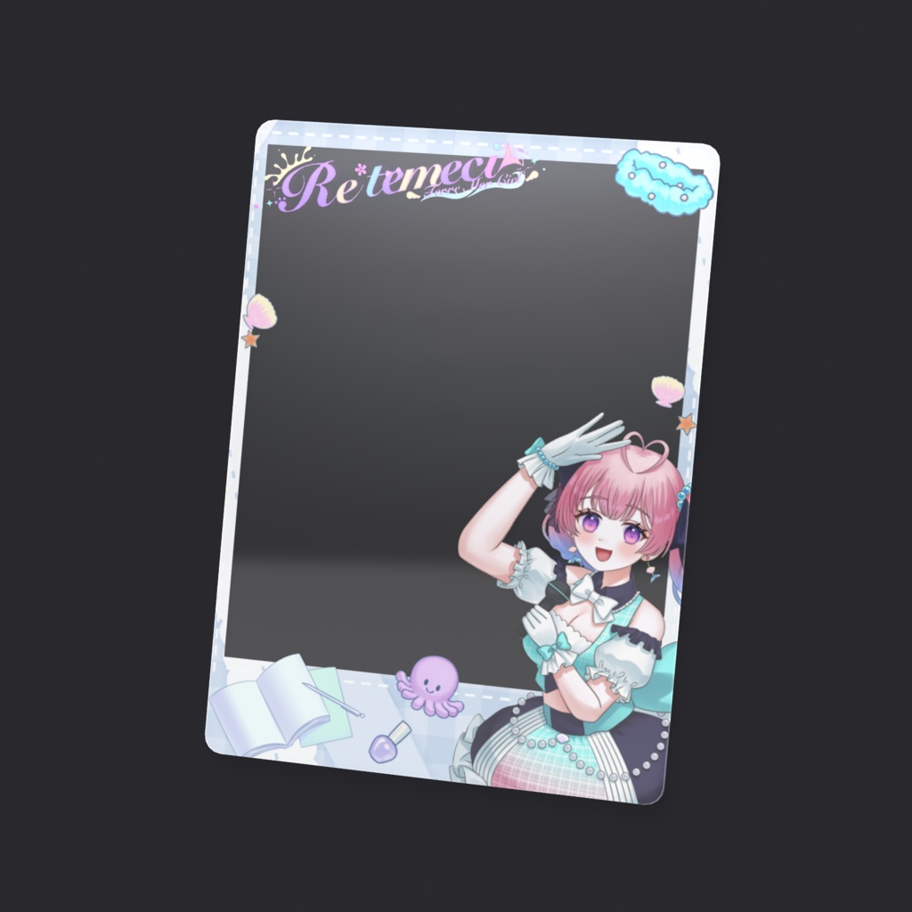 おでかけフォトフレーム(海神リアン)