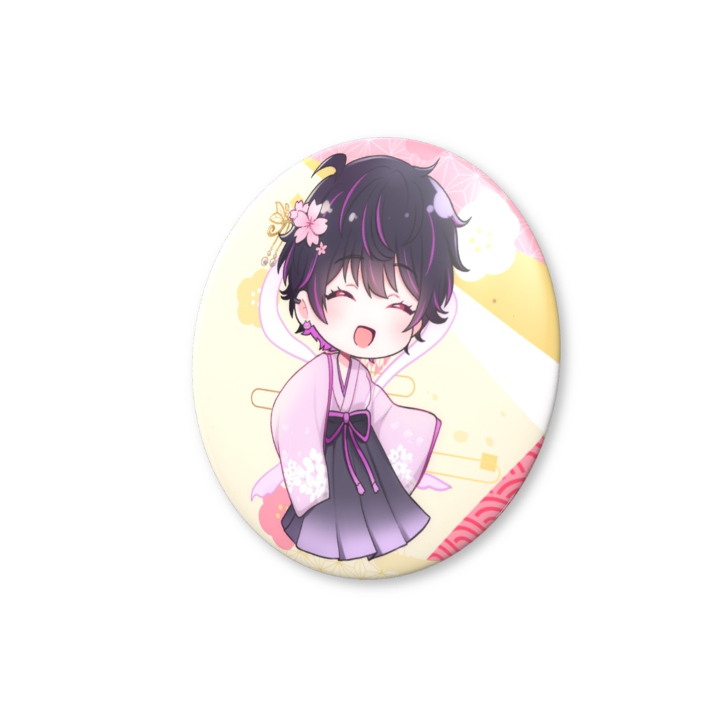 まにまに缶バッジ【咲楽】