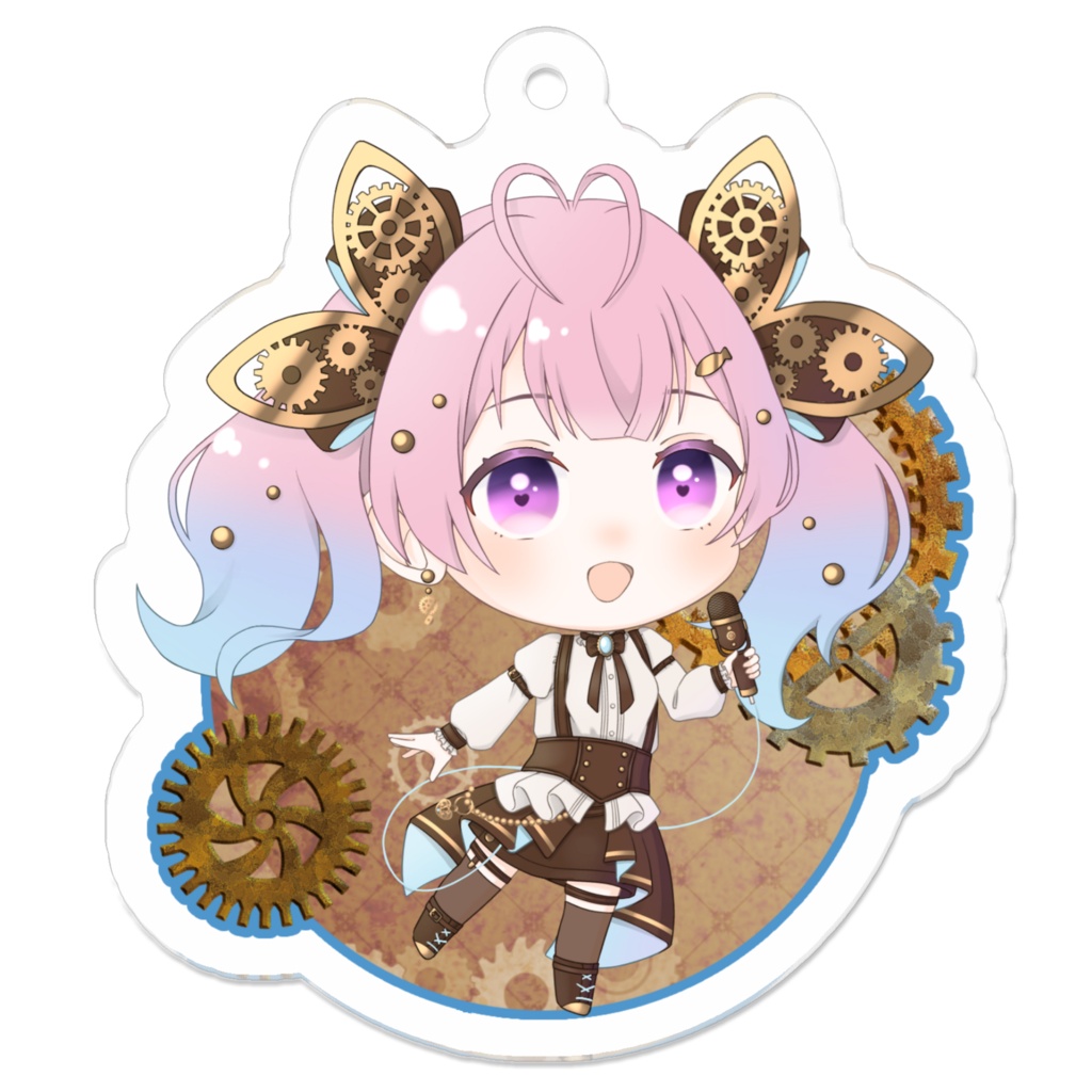 スチパンアクキー（海神リアン）