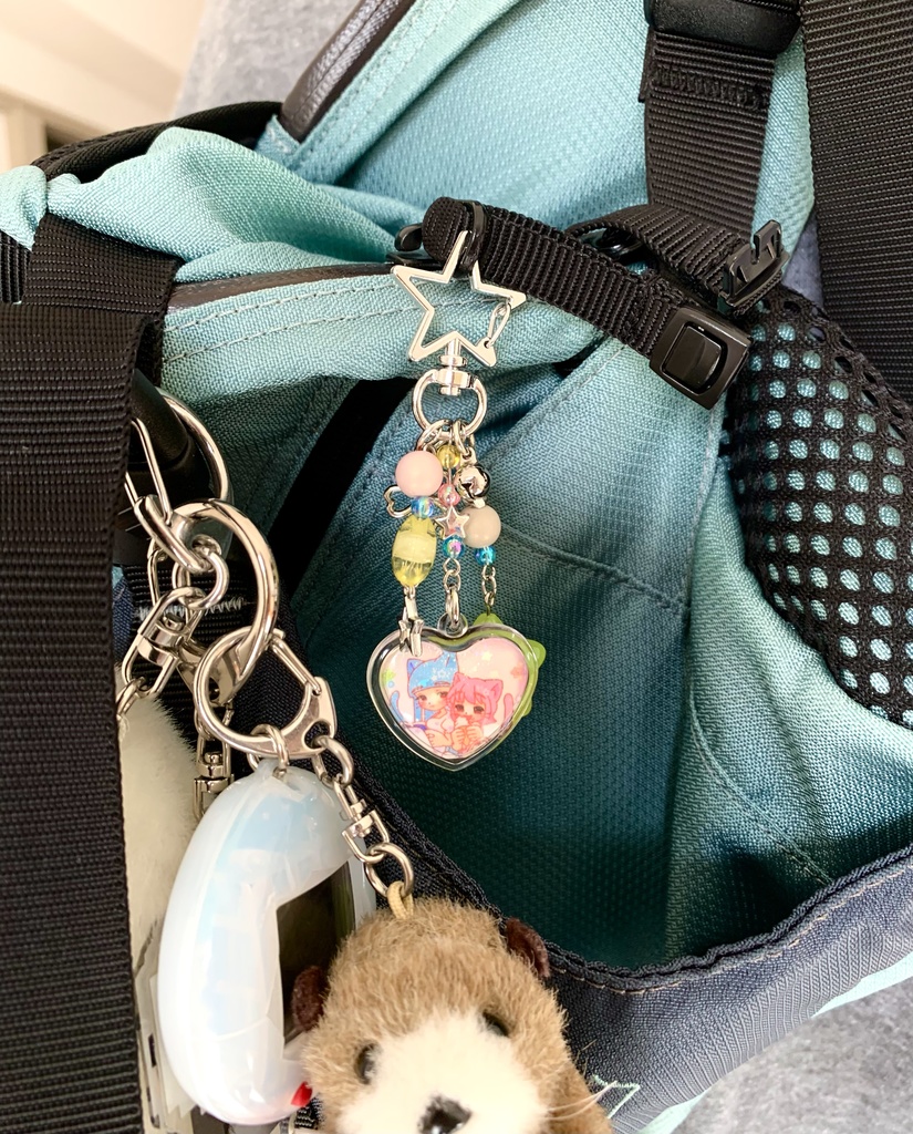 ☆ねこのふたり☆キーホルダー☆