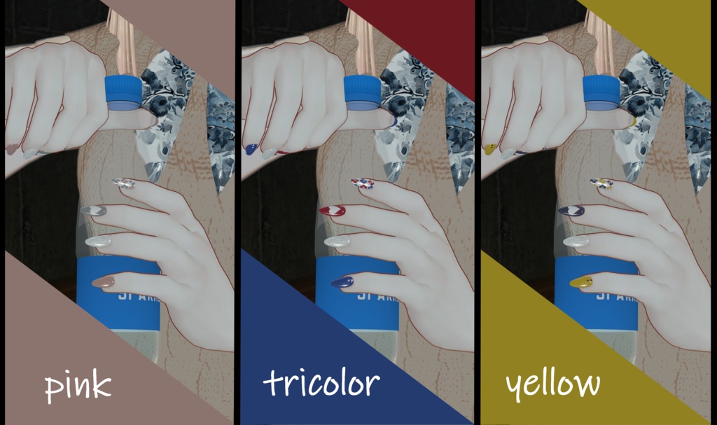 Argyle♡Nail Texture【シンプルジェルネイル - Simple Gel Nail - 対応】