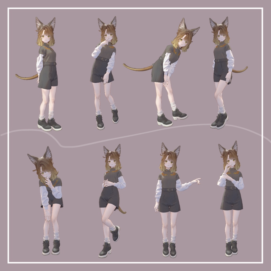 すぐねる製ポーズ集