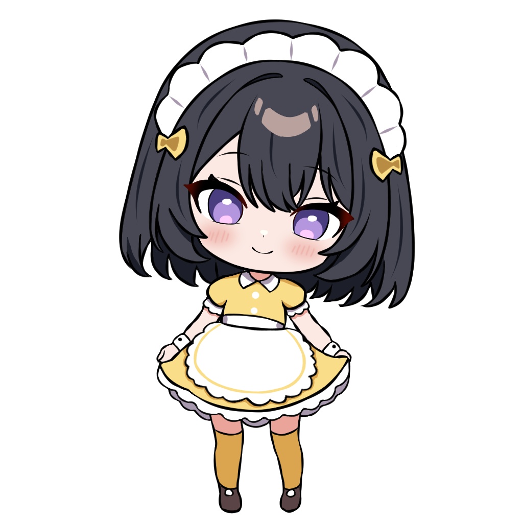 SDメイドたまえりちゃんアクキー(あんしんBoothパック)