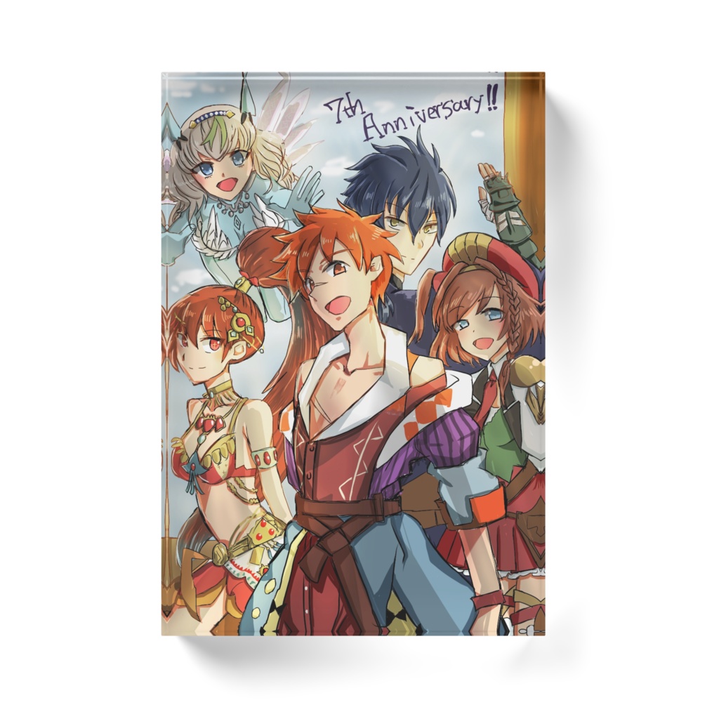 チェンクロ第三部アクリルブロック