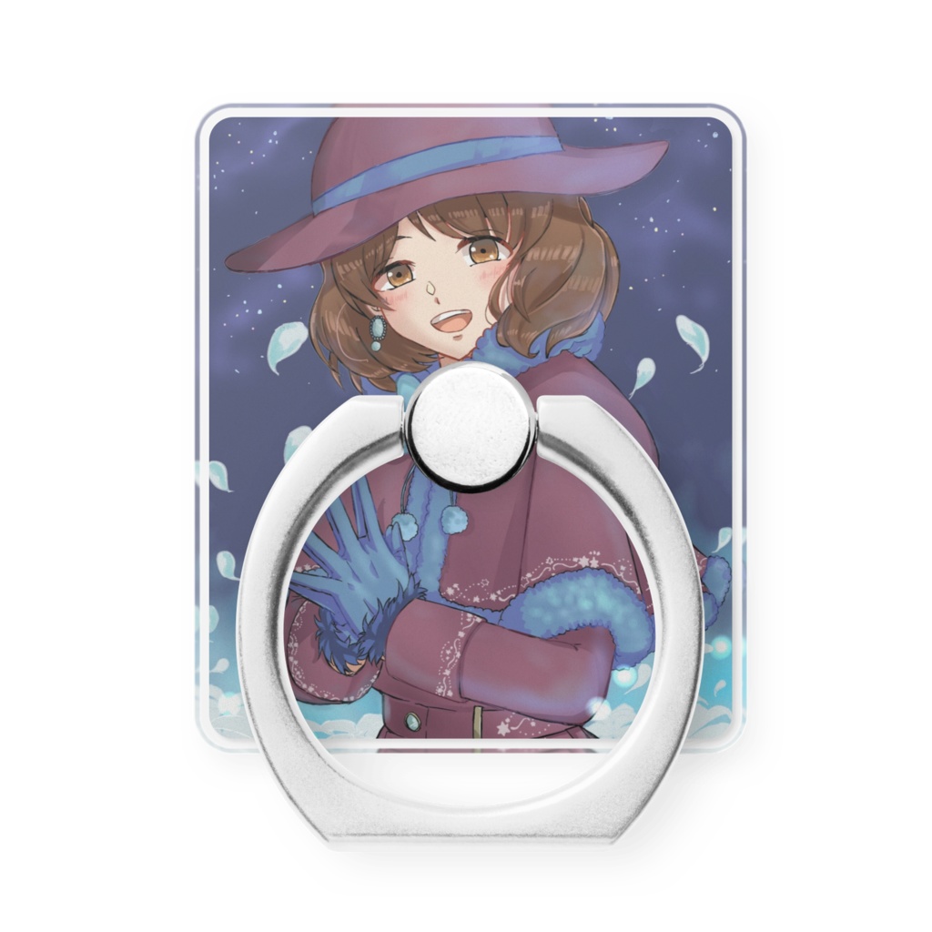 長富蓮実スマホリング