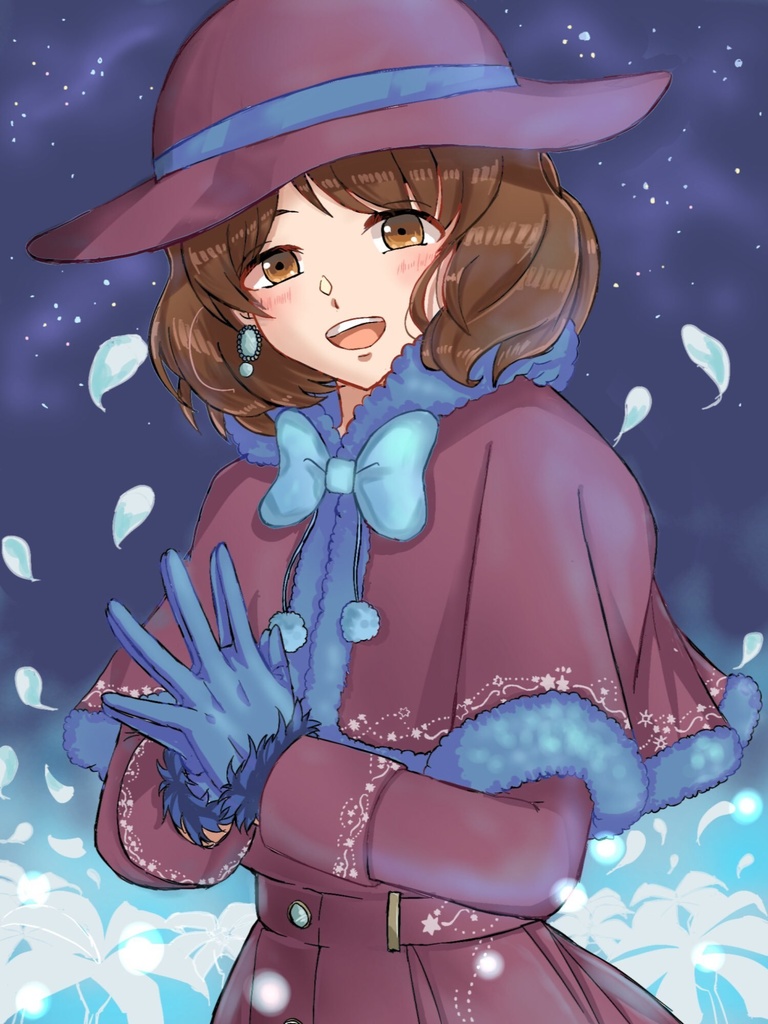 長富蓮実アクリルバッチ