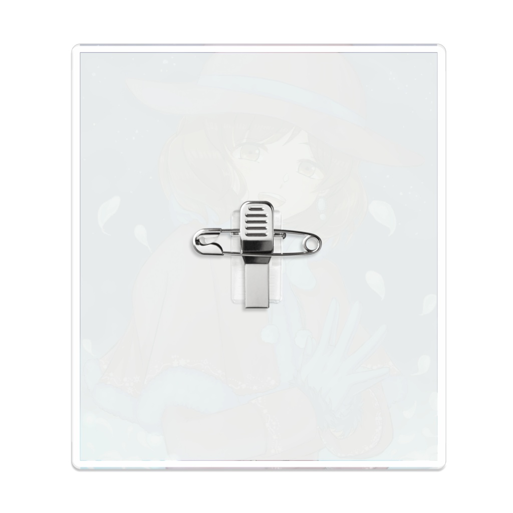 長富蓮実アクリルバッチ