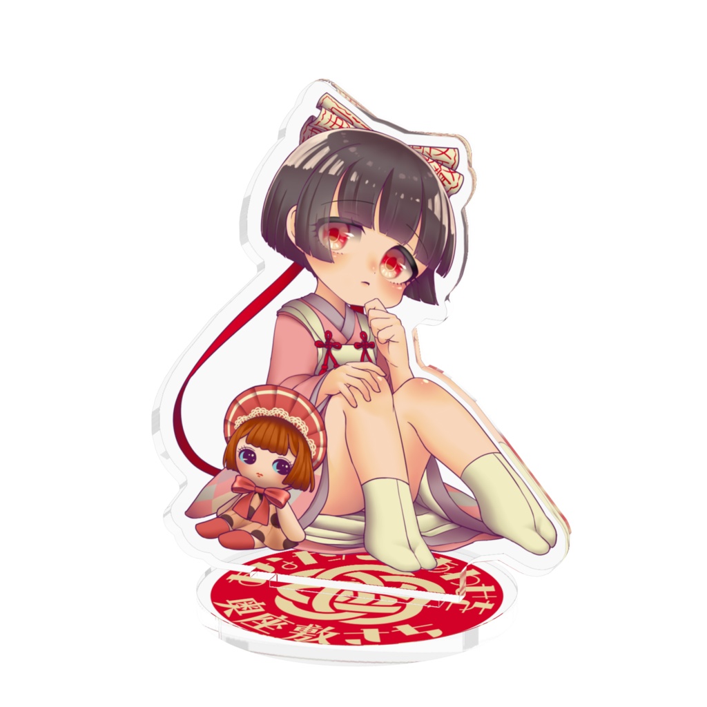 さちとレトロちゃん アクリルフィギュア