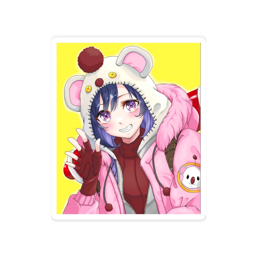 ごろーのモーグリステッカー