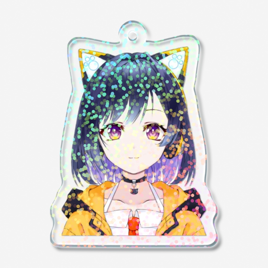 ごろーのグリッターアクリルキーホルダー（通常）
