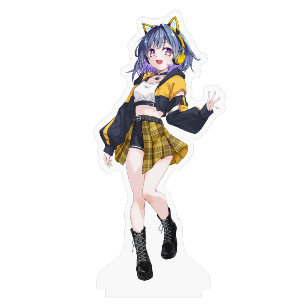 ごろーのアクリルスタンド 100x100mm