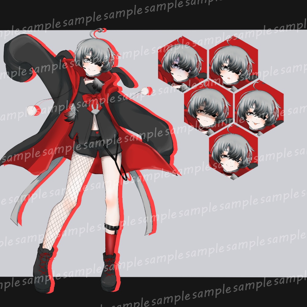 【全身立ち絵素材】かわいい_アイドル_男の娘