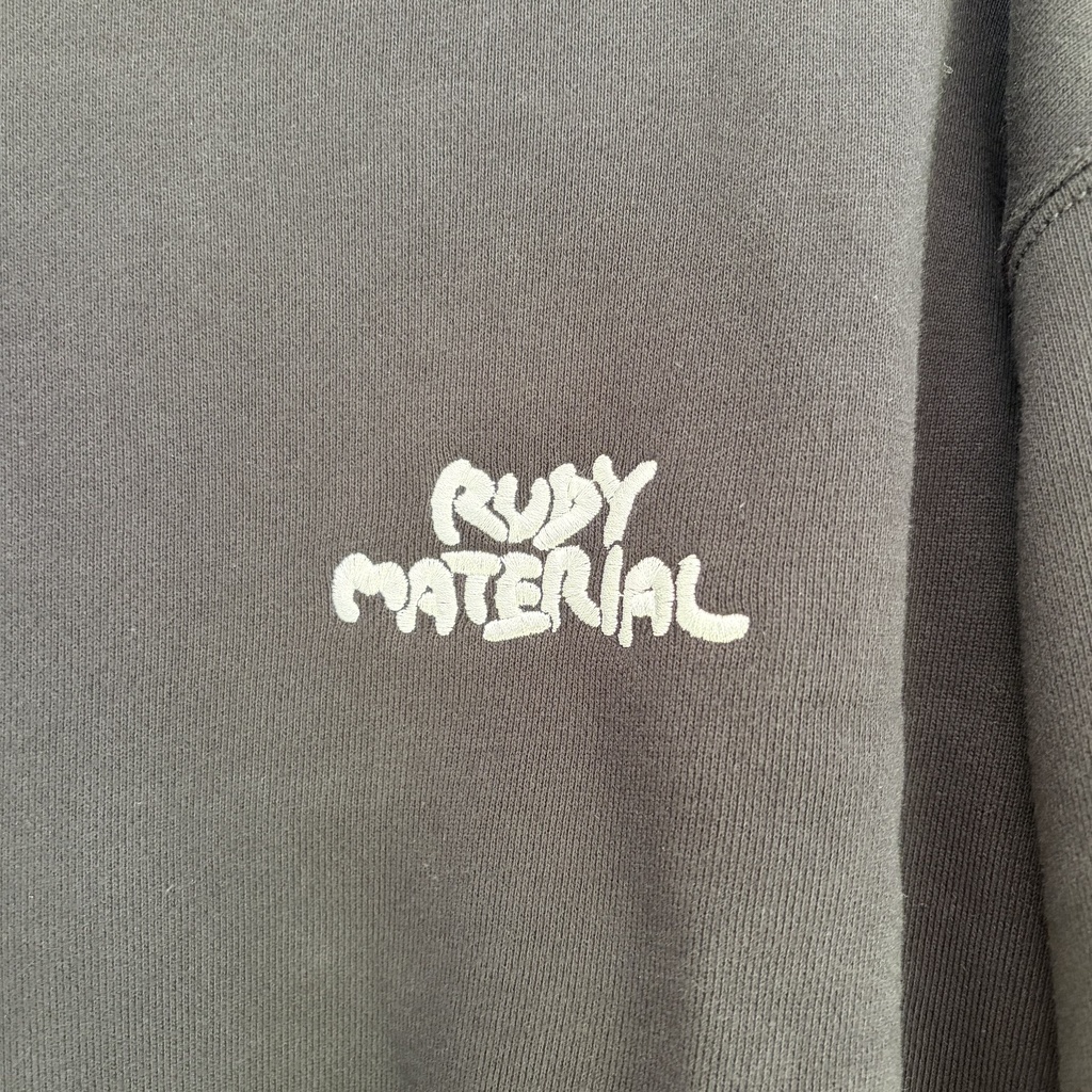 コラボスウェット RUDY Material (ブラック・アッシュ)コラボシール付き