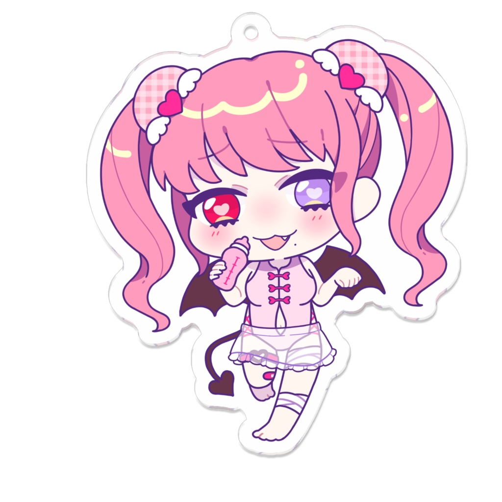 💖旧姓りかミニキャラアクキー💖