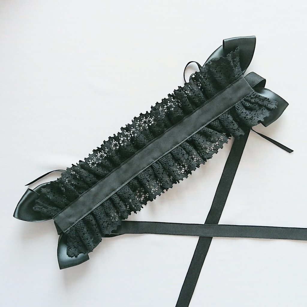 ヘッドドレス 黒