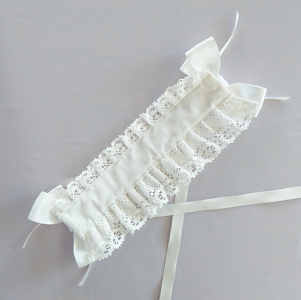 編み上げヘッドドレス 3色展開