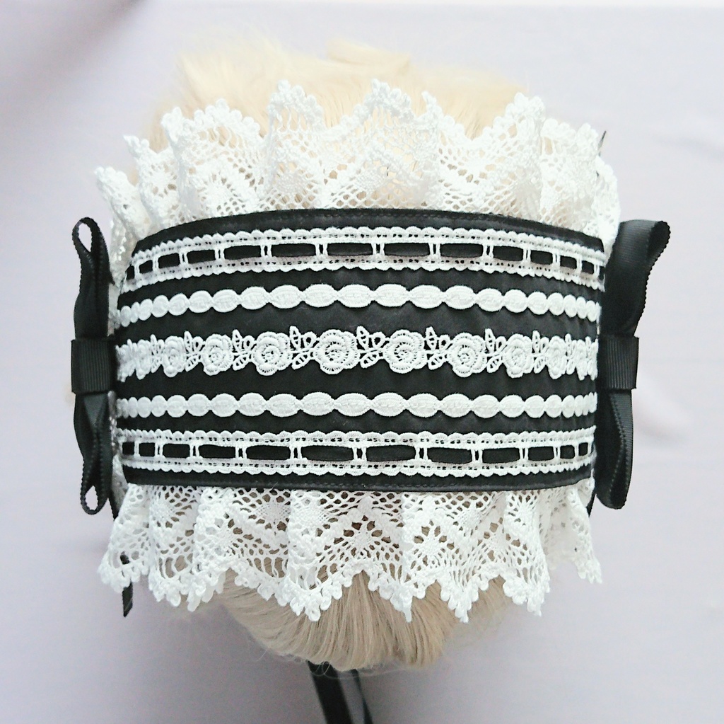 ヘッドドレス グログランリボン