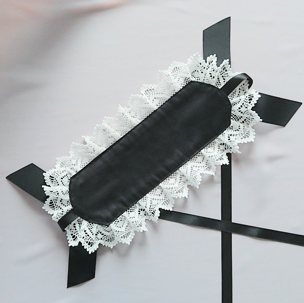 ヘッドドレス グログランリボン