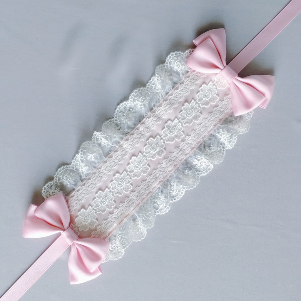 バラのチュールレースヘッドドレス